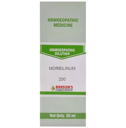Bakson's Homeopathy Morbilinum Dilution 200 - Classic Derma