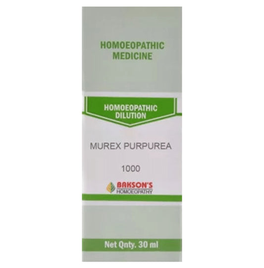 Bakson's Homeopathy Murex Purpurea Dilution 1000 CH - Classic Derma