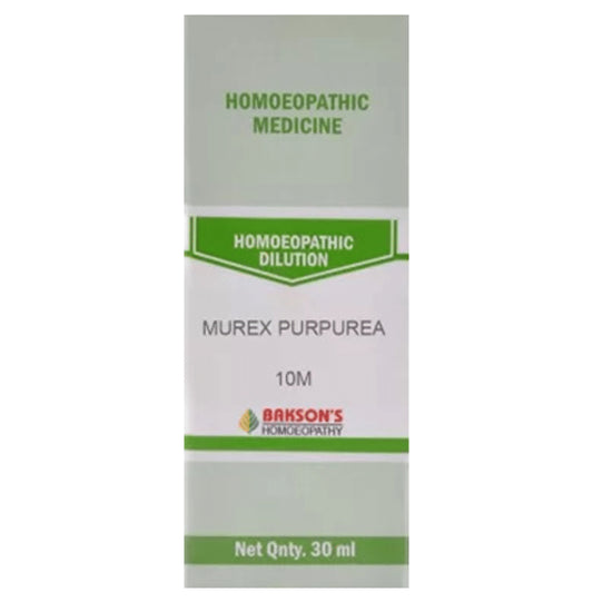 Bakson's Homeopathy Murex Purpurea Dilution 10M - Classic Derma