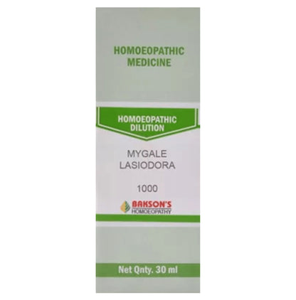 Bakson's Homeopathy Mygale Lasiodora Dilution 1000 CH - Classic Derma
