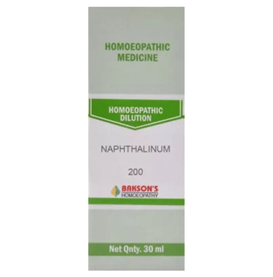Bakson's Homeopathy Naphthalinum Dilution 200 - Classic Derma