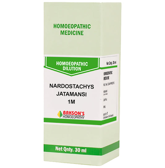 Bakson's Homeopathy Nardostachys Jatamansi Dilution 1M - Classic Derma