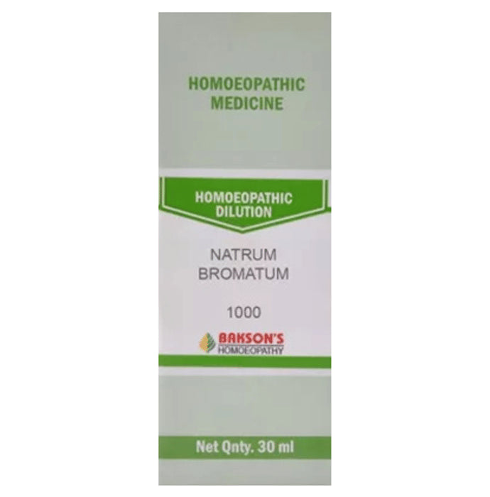 Bakson's Homeopathy Natrum Bromatum Dilution 1000 CH - Classic Derma