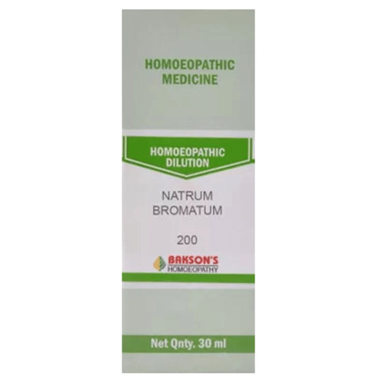 Bakson's Homeopathy Natrum Bromatum Dilution 200 - Classic Derma