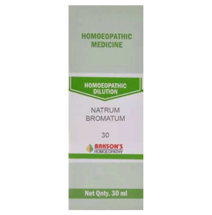 Bakson's Homeopathy Natrum Bromatum Dilution 30 - Classic Derma
