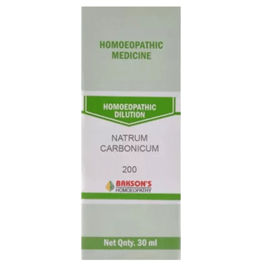 Bakson's Homeopathy Natrum Carbonicum Dilution 200 - Classic Derma