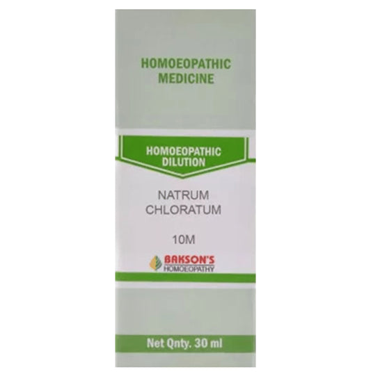 Bakson's Homeopathy Natrum Chloratum Dilution 10M - Classic Derma