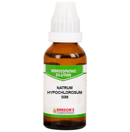Bakson's Homeopathy Natrum Hypochlorosum Dilution 50M