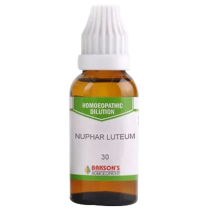 Bakson's Homeopathy Nuphar Luteum Dilution 30