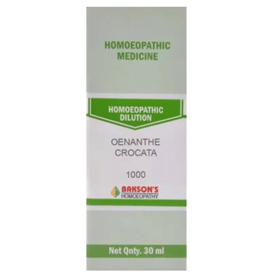 Bakson's Homeopathy Oenanthe Crocata Dilution 1000 CH - Classic Derma