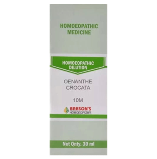 Bakson's Homeopathy Oenanthe Crocata Dilution 10M - Classic Derma
