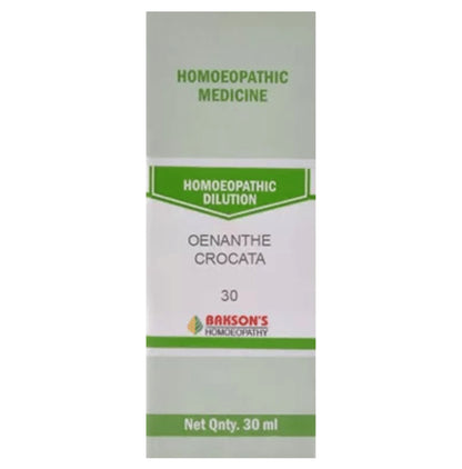 Bakson's Homeopathy Oenanthe Crocata Dilution 30 - Classic Derma
