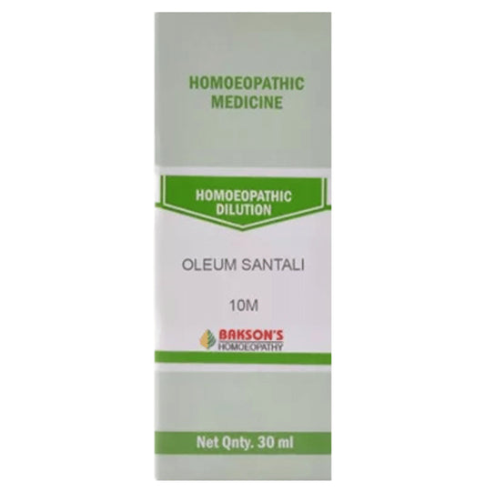 Bakson's Homeopathy Oleum Santali Dilution 10M - Classic Derma