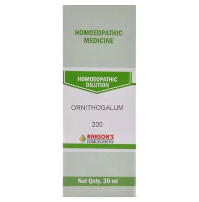 Bakson's Homeopathy Ornithogalum Dilution 200 - Classic Derma