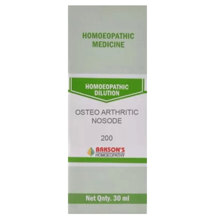 Bakson's Homeopathy Osteo Arthritic Nosode Dilution 200 - Classic Derma