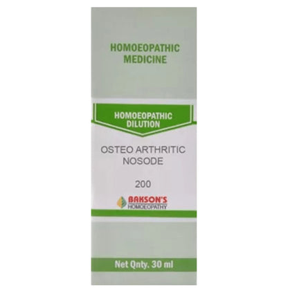 Bakson's Homeopathy Osteo Arthritic Nosode Dilution 200 - Classic Derma