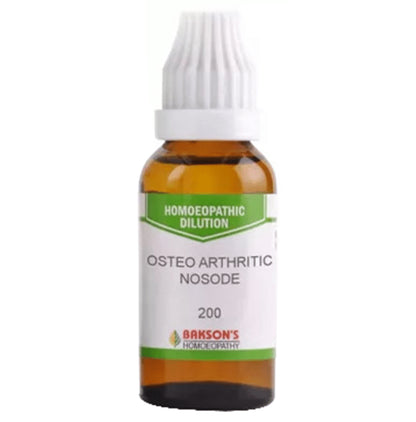 Bakson's Homeopathy Osteo Arthritic Nosode Dilution 200