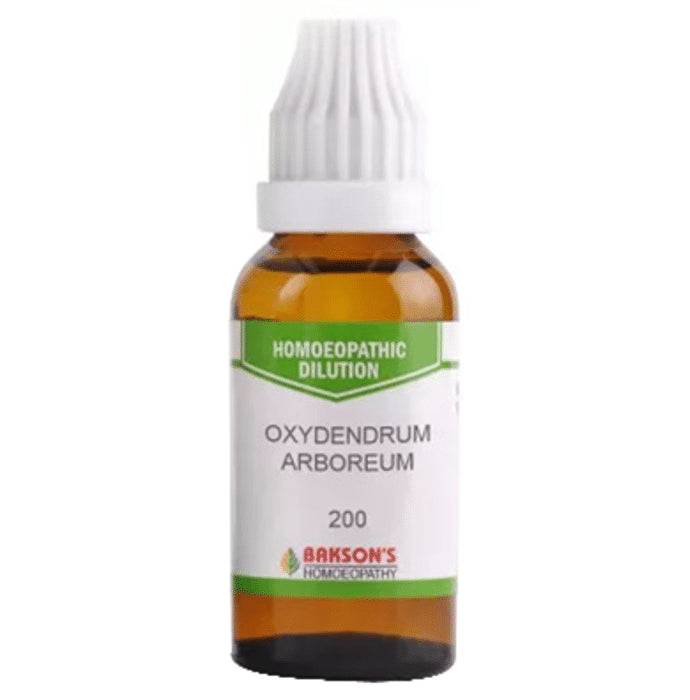 Bakson's Homeopathy Oxydendrum Arboreum Dilution 200