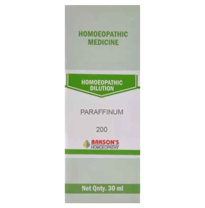 Bakson's Homeopathy Paraffinum Dilution 200 - Classic Derma