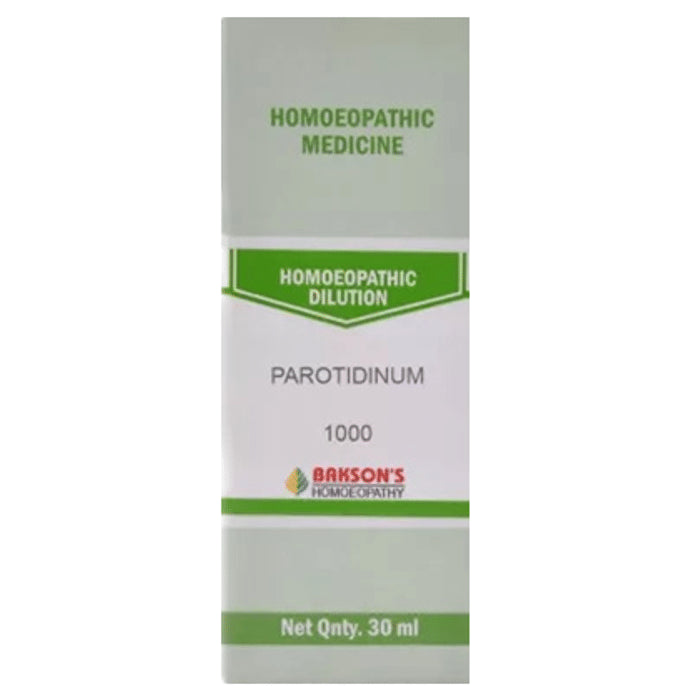 Bakson's Homeopathy Parotidinum Dilution 1000 CH - Classic Derma