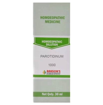 Bakson's Homeopathy Parotidinum Dilution 1000 CH - Classic Derma