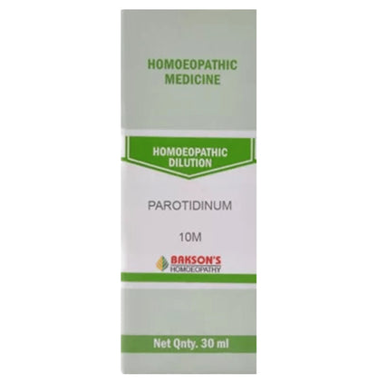 Bakson's Homeopathy Parotidinum Dilution 10M - Classic Derma