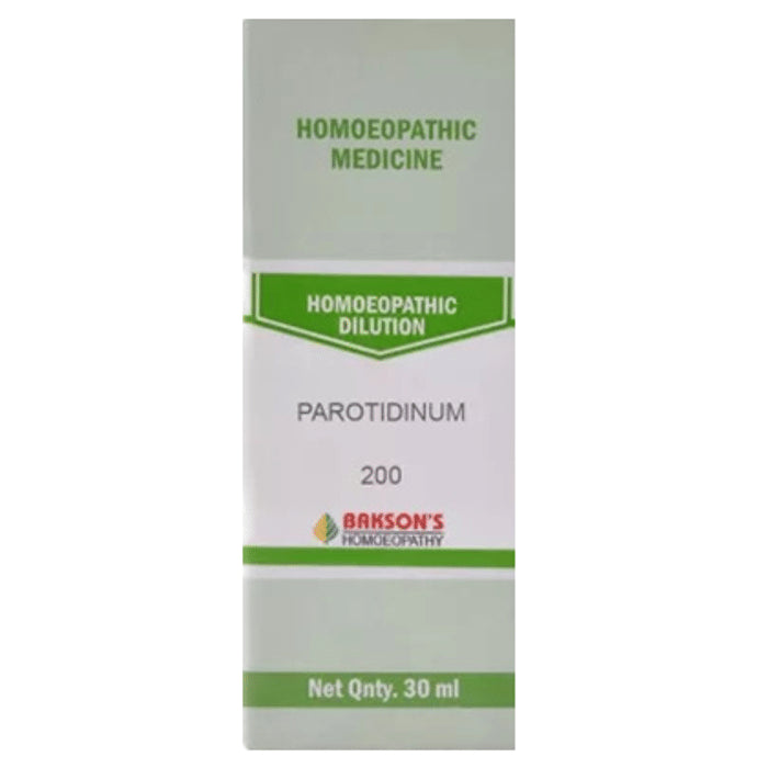 Bakson's Homeopathy Parotidinum Dilution 200 - Classic Derma