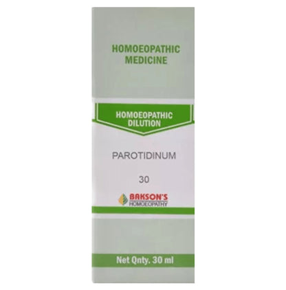 Bakson's Homeopathy Parotidinum Dilution 30 - Classic Derma