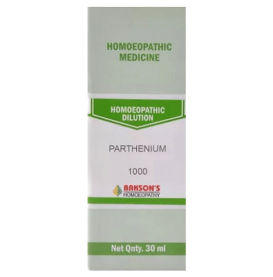 Bakson's Homeopathy Parthenium Dilution 1000 CH - Classic Derma