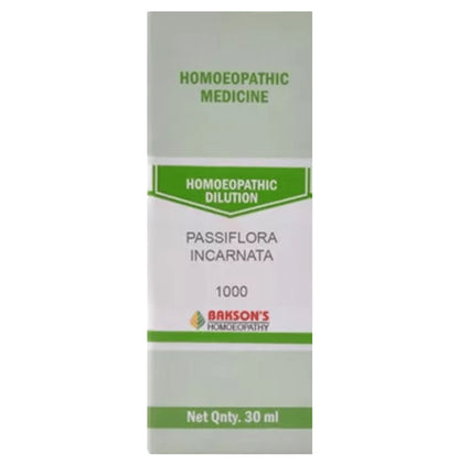 Bakson's Homeopathy Passiflora Incarnata Dilution 1000 CH - Classic Derma