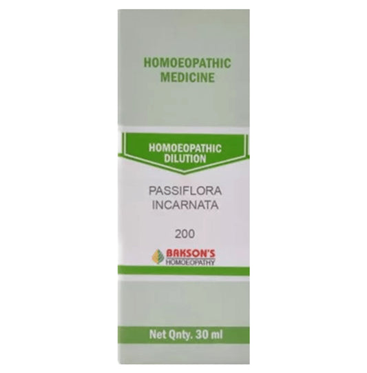 Bakson's Homeopathy Passiflora Incarnata Dilution 200 - Classic Derma