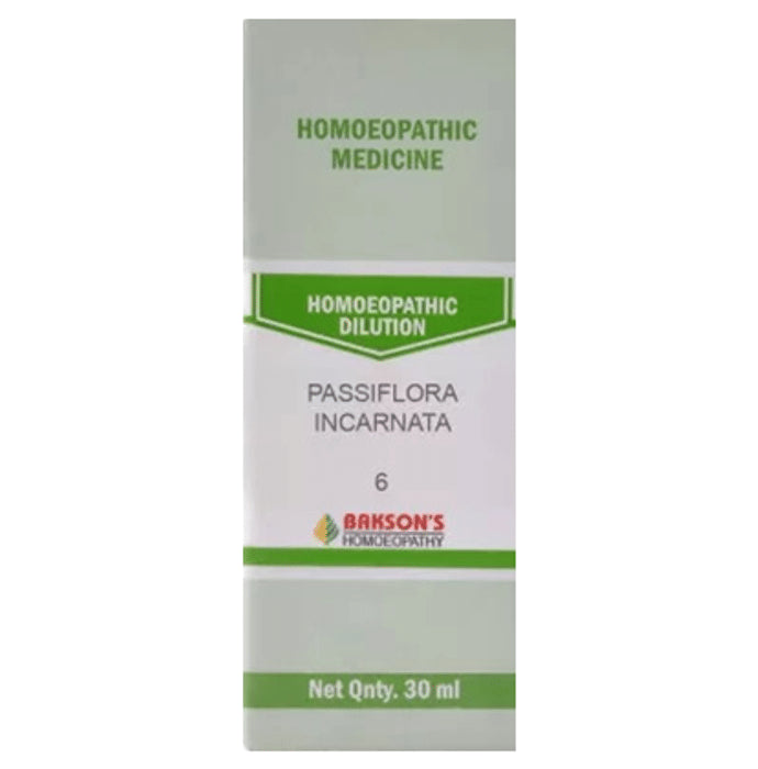 Bakson's Homeopathy Passiflora Incarnata Dilution 6 - Classic Derma