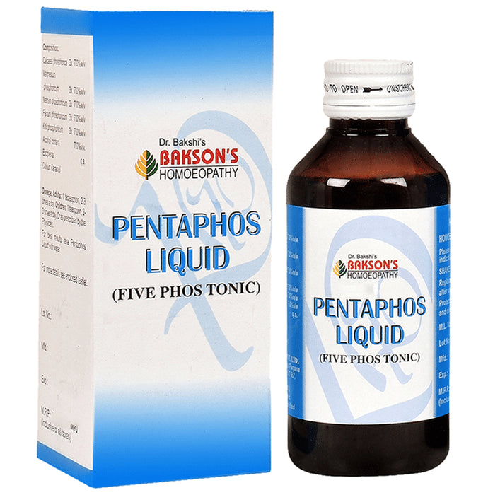 Bakson's Homeopathy Pentaphos Liquid Five Phos Tonic - Classic Derma