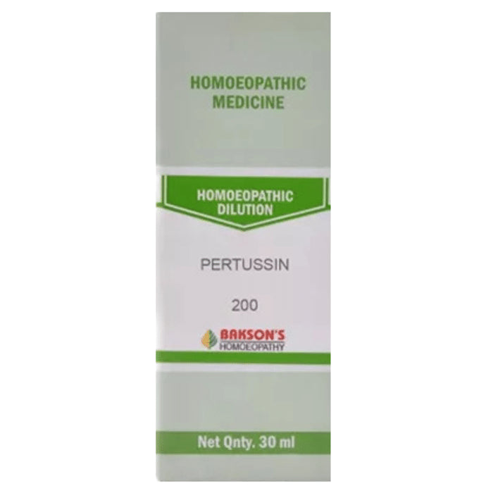 Bakson's Homeopathy Pertussin Dilution 200 - Classic Derma