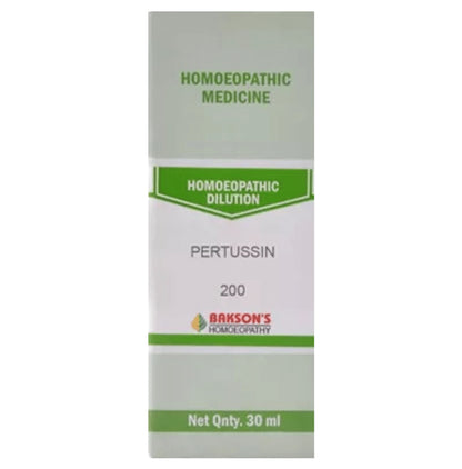 Bakson's Homeopathy Pertussin Dilution 200 - Classic Derma