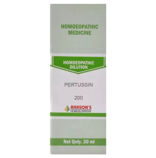 Bakson's Homeopathy Pertussin Dilution 200 - Classic Derma