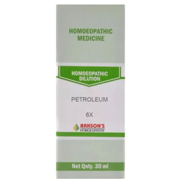 Bakson's Homeopathy Petroleum Dilution 6X - Classic Derma