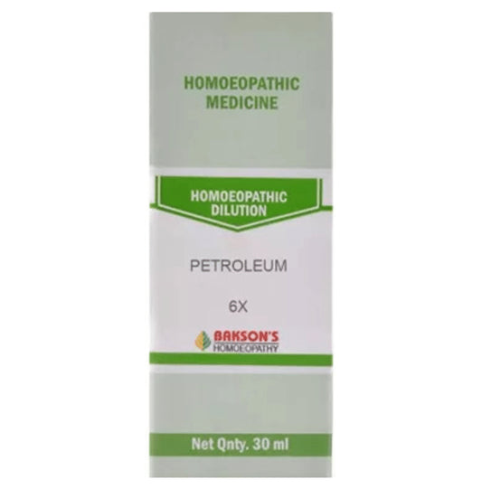 Bakson's Homeopathy Petroleum Dilution 6X - Classic Derma