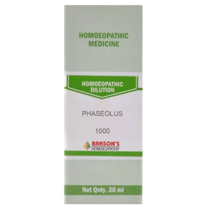 Bakson's Homeopathy Phaseolus Dilution 1000 CH - Classic Derma