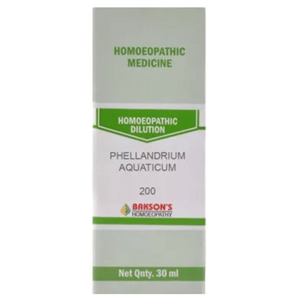 Bakson's Homeopathy Phellandrium Aquaticum Dilution 200 - Classic Derma
