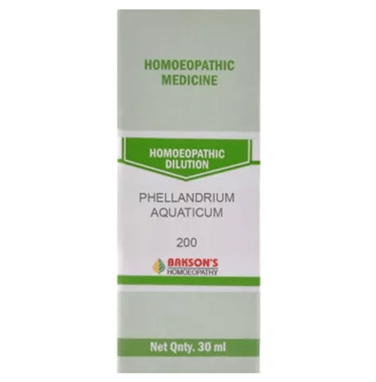 Bakson's Homeopathy Phellandrium Aquaticum Dilution 200 - Classic Derma