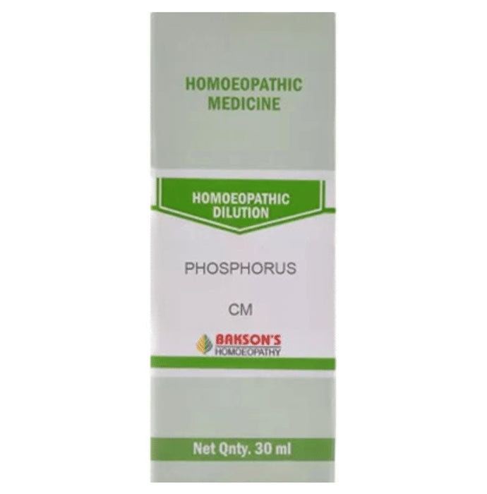 Bakson's Homeopathy Phosphorus Dilution CM - Classic Derma