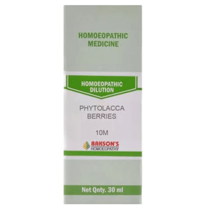 Bakson's Homeopathy Phytolacca Berries Dilution 10M - Classic Derma