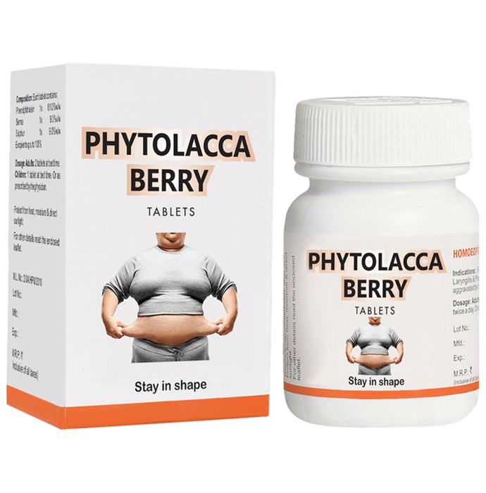 Bakson's Homeopathy Phytolacca Berry Tablet - Classic Derma