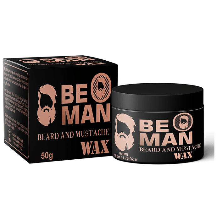 Be O Man Beard and Mustache Wax - Classic Derma
