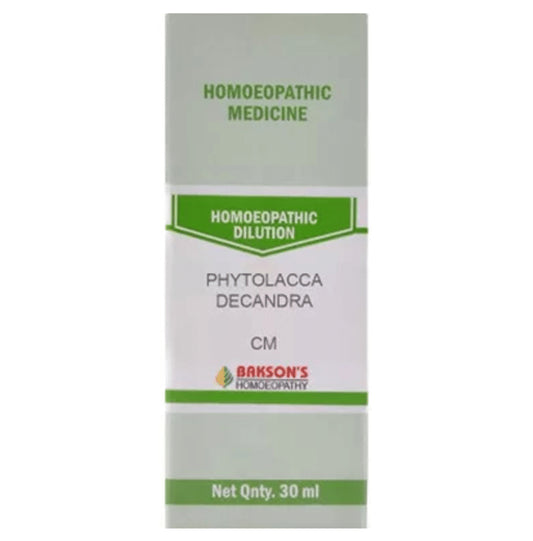 Bakson's Homeopathy Phytolacca Decandra Dilution CM - Classic Derma