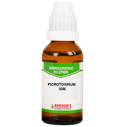 Bakson's Homeopathy Picrotoxinum Dilution 50M