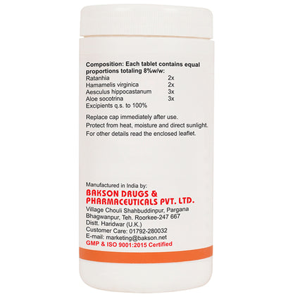 Bakson's Homeopathy Pilgo Tablet