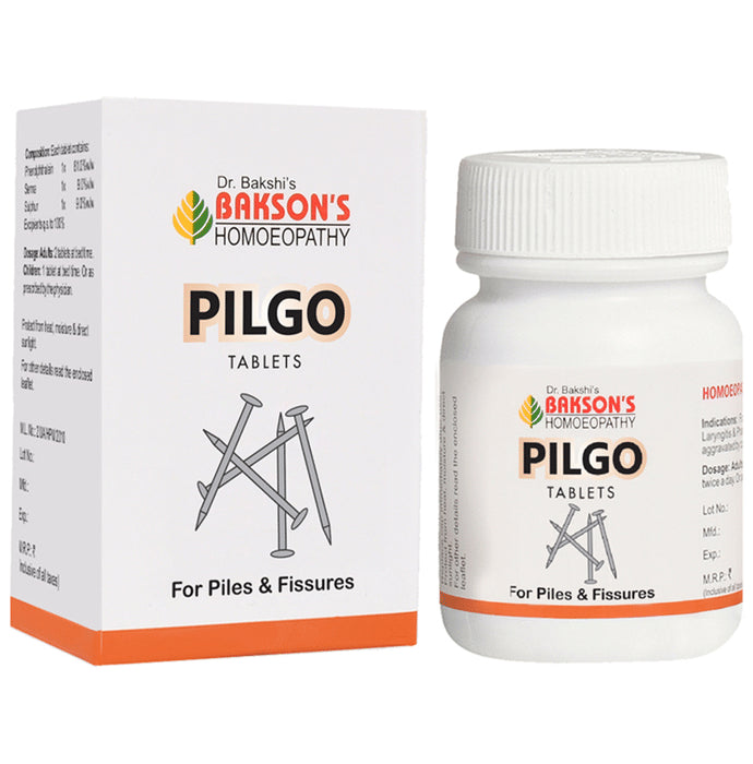 Bakson's Homeopathy Pilgo Tablet - Classic Derma