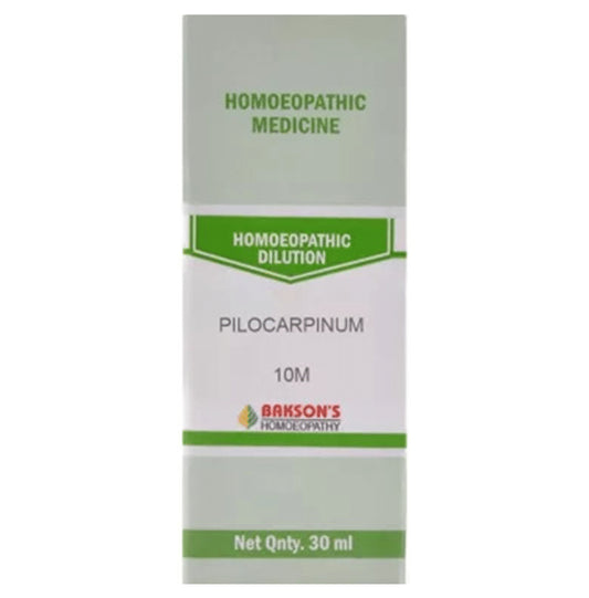 Bakson's Homeopathy Pilocarpinum Dilution 10M - Classic Derma
